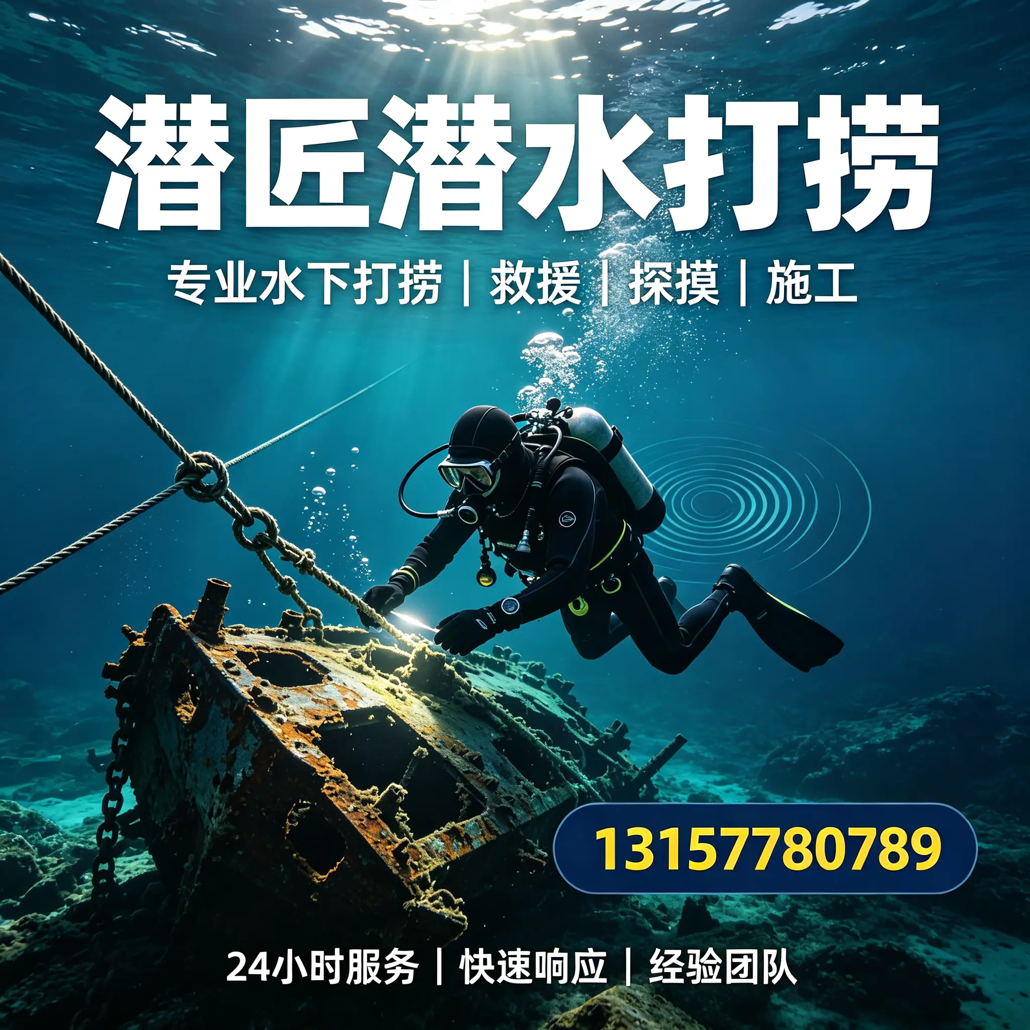 龙岗水下打捞作业服务产品