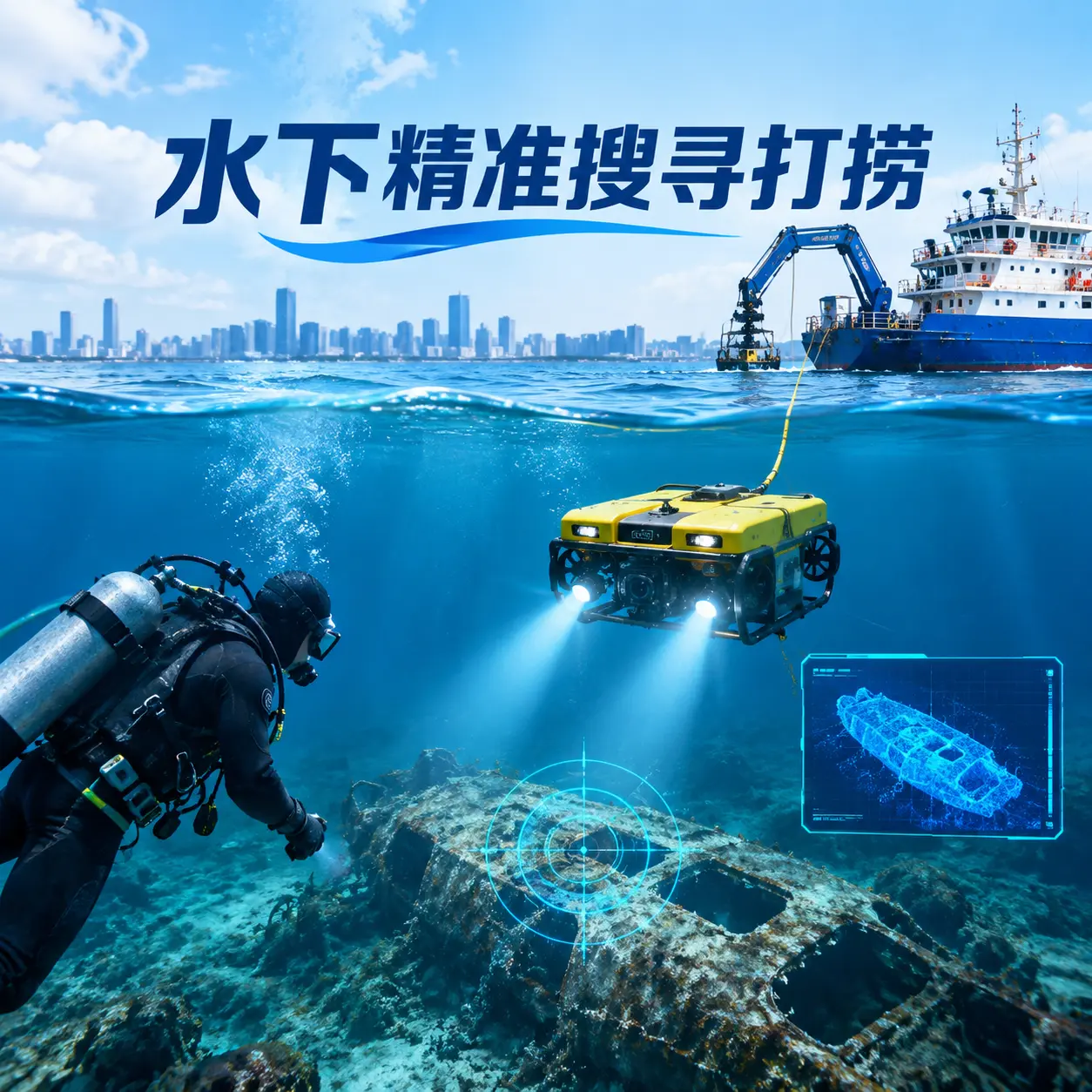 龙岗水下精准搜寻打捞